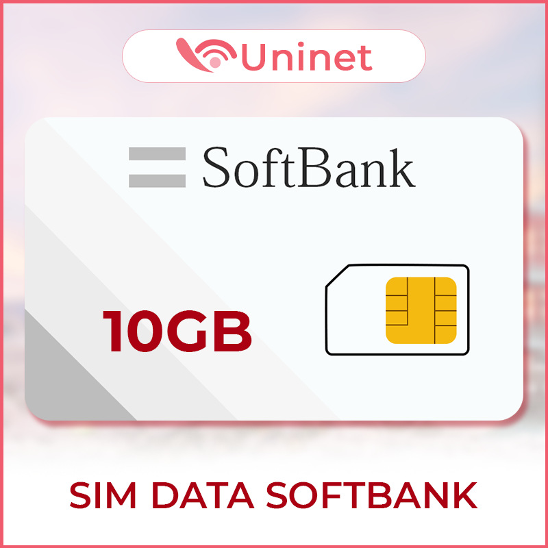 SIM Data SoftBank 10GB
