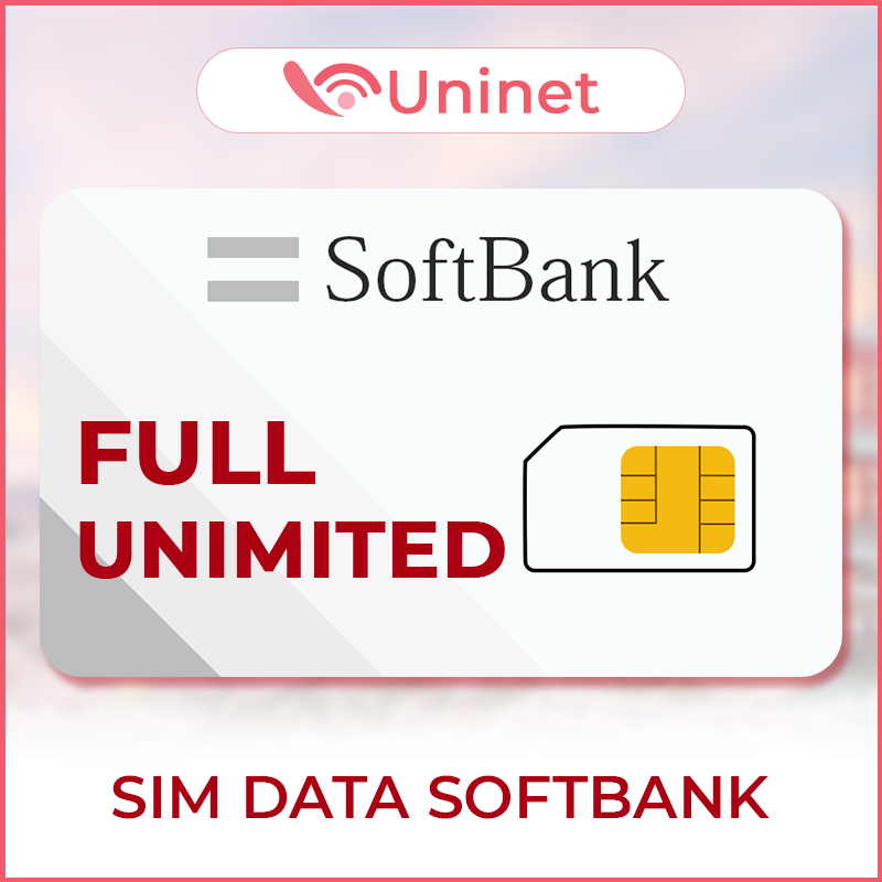 SIM Data SoftBank FULL UNLIMITED