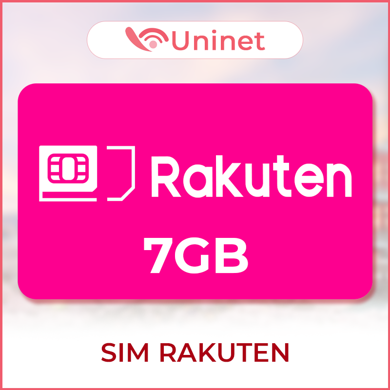 SIM Data Rakuten 7GB