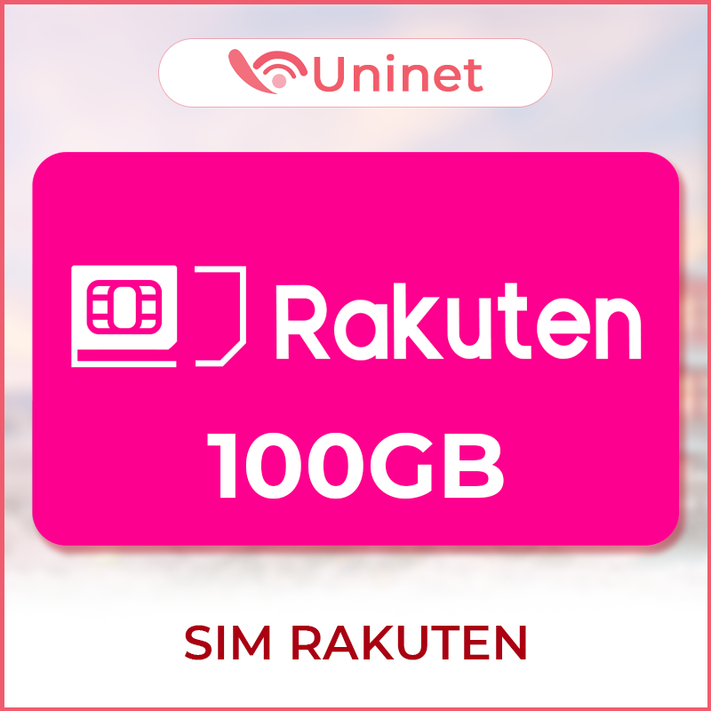 SIM Data Rakuten 100GB
